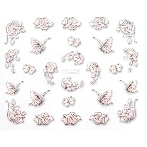 2D Nail Art Sticker