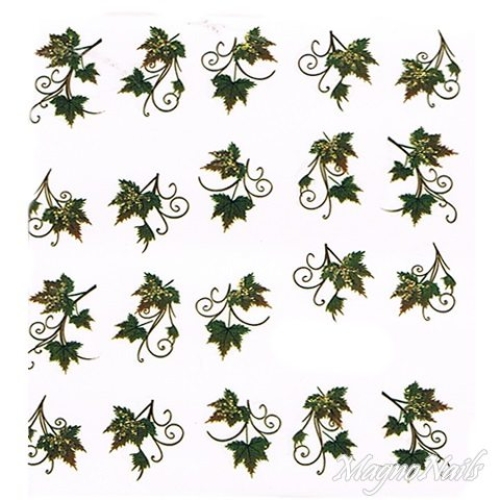 2D Nail Art One Stoke Sticker