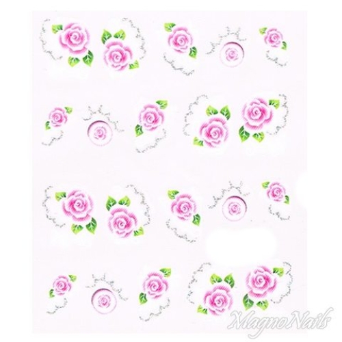2D Nail Art One Stoke Sticker