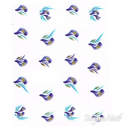 2D Nail Art One Stoke Sticker