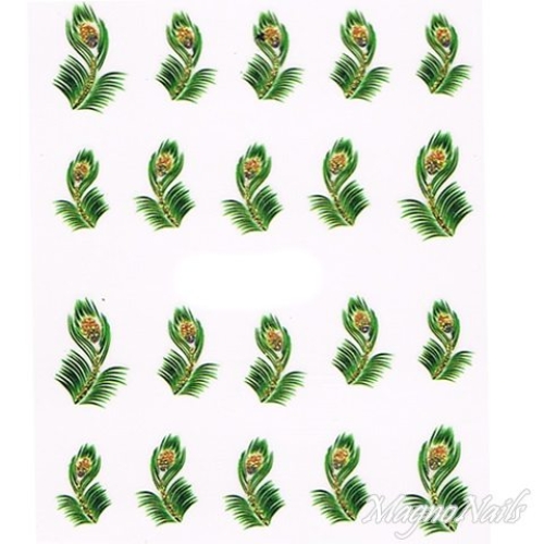 2D Nail Art One Stoke Sticker