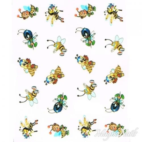 2D Nail Art One Stoke Sticker