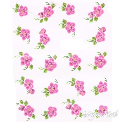 2D Nail Art One Stoke Sticker