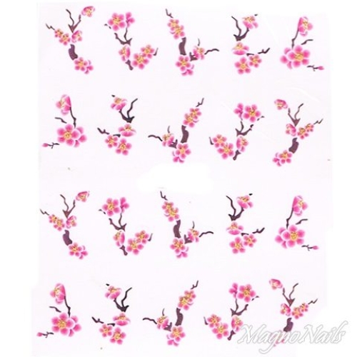 2D Nail Art One Stoke Sticker