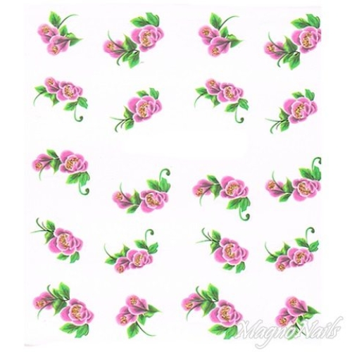 2D Nail Art One Stoke Sticker