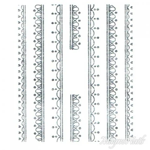 2D Nail Art One Stoke Sticker