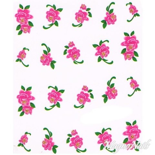 2D Nail Art One Stoke Sticker