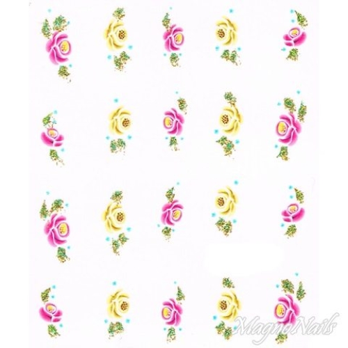 2D Nail Art One Stoke Sticker