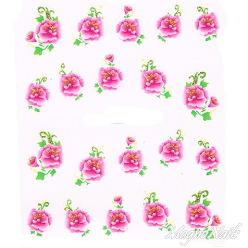 2D Nail Art One Stoke Sticker