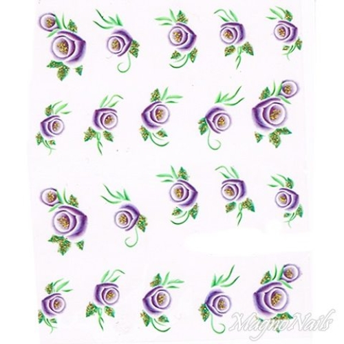 2D Nail Art One Stoke Sticker