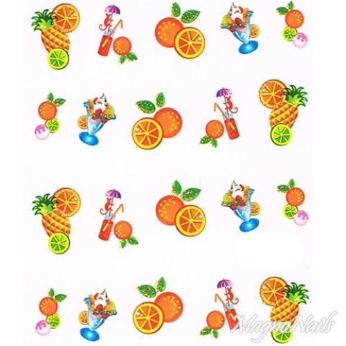 2D Nail Art One Stoke Sticker
