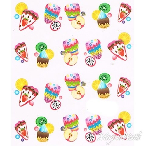2D Nail Art One Stoke Sticker