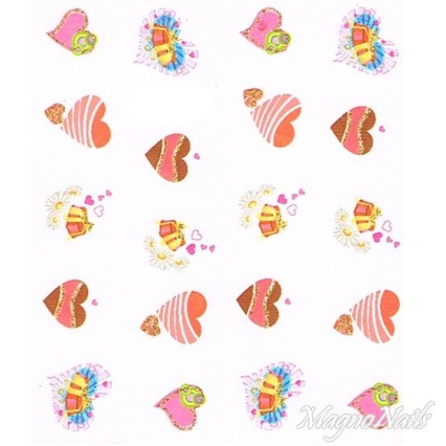 2D Nail Art One Stoke Sticker