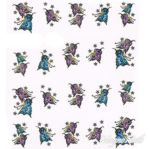 2D Nail Art One Stoke Sticker