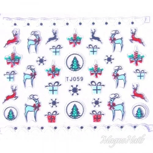 2D Nail Art Sticker