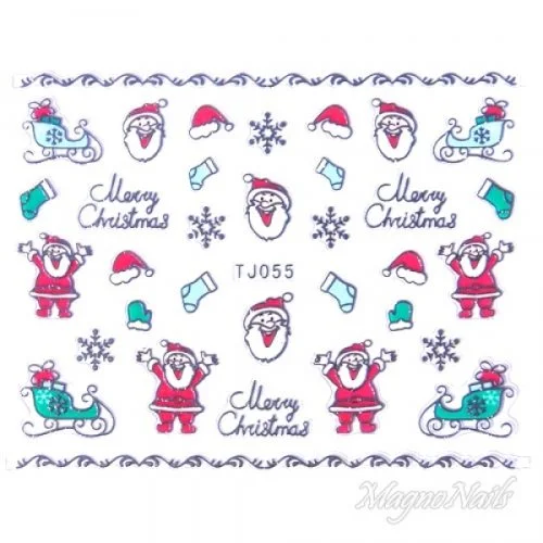 2D Nail Art Sticker