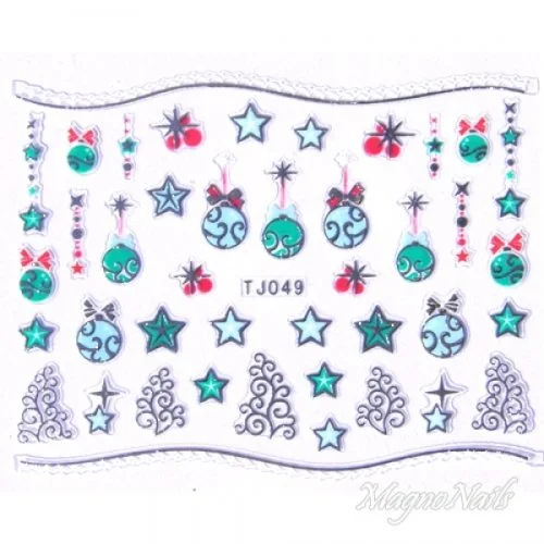 2D Nail Art Sticker