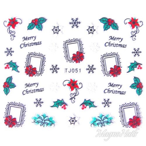 2D Nail Art Sticker