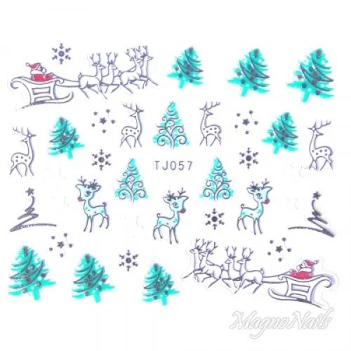 2D Nail Art Sticker