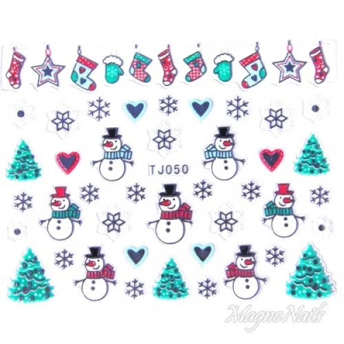 2D Nail Art Sticker
