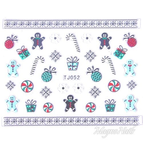 2D Nail Art Sticker