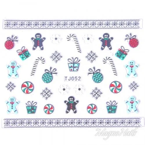 2D Nail Art Sticker