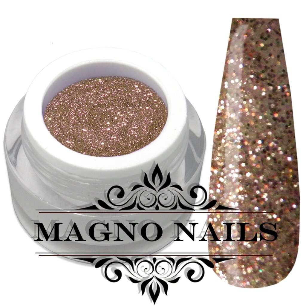 UV Gel - 1001 - Glitter Gel Brown