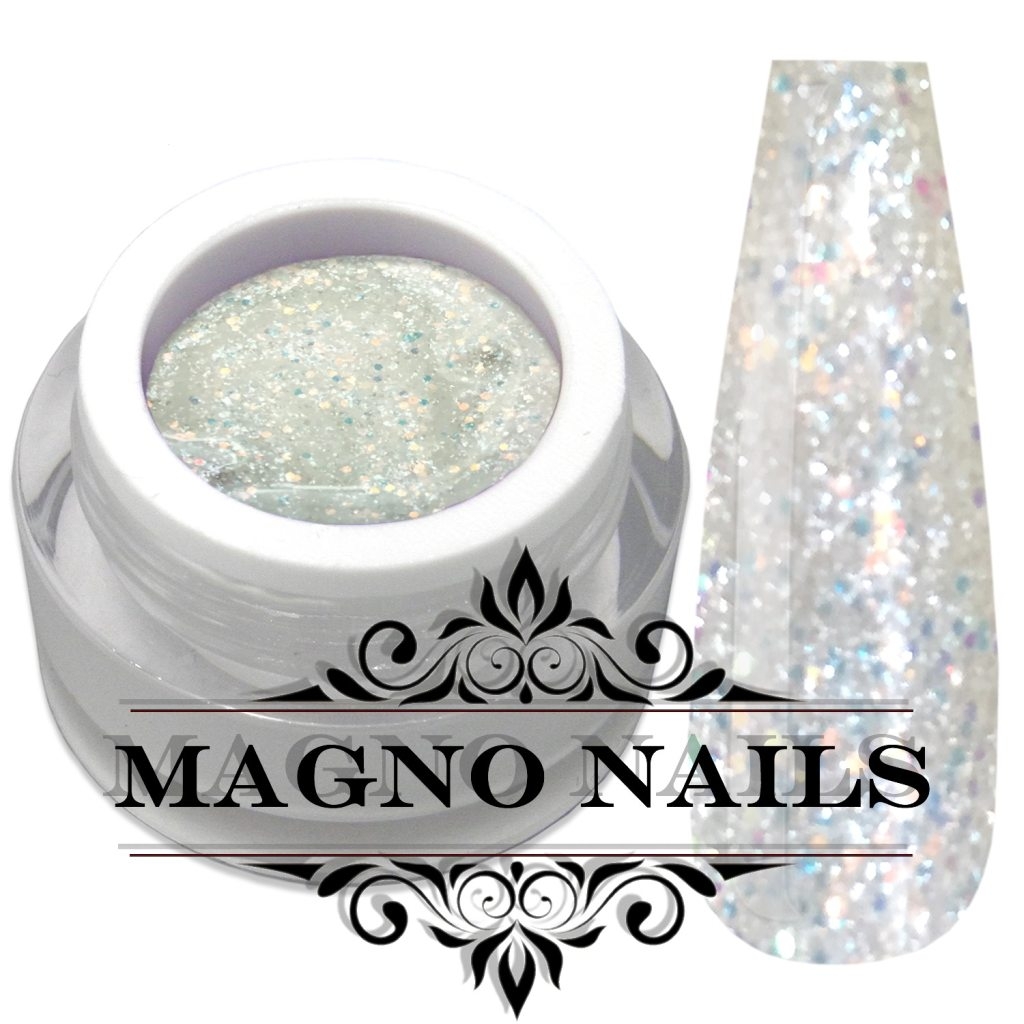 UV Gel - 1083 - Glitter Gel - Diamond Stars weiß Glitzer Gel Glitzergel Nageldesign Nägel Nails Nagelstudio