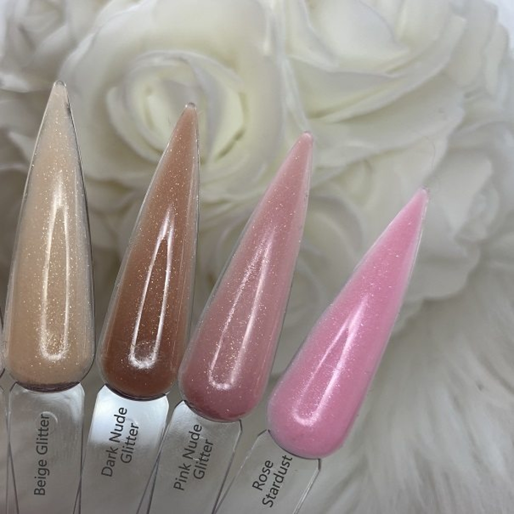 UV Gel - 208 - Aufbau Make Up Gel - pink Nude Glitter