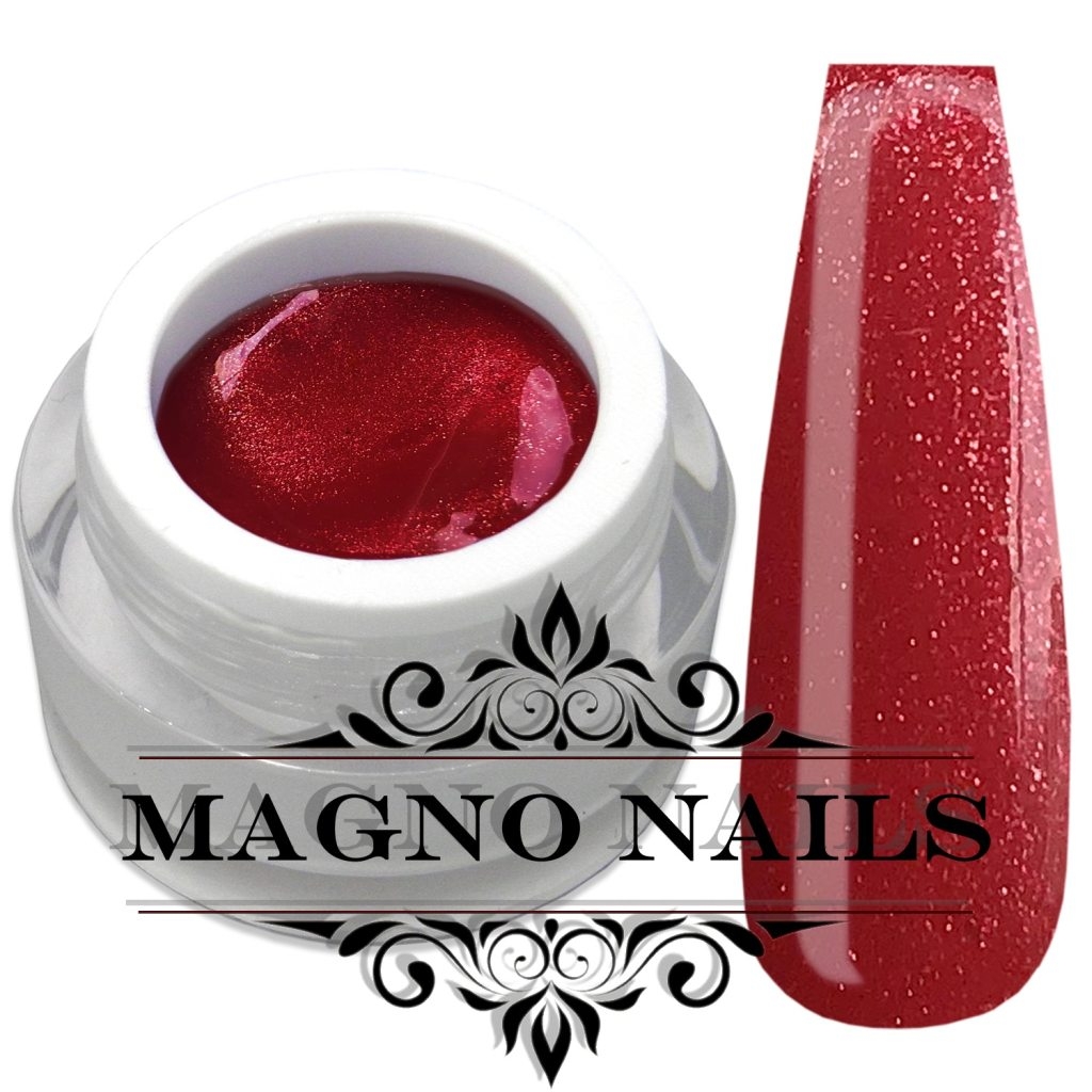 Rot Dunkel Rot Glitzer Glitter UV Gel
