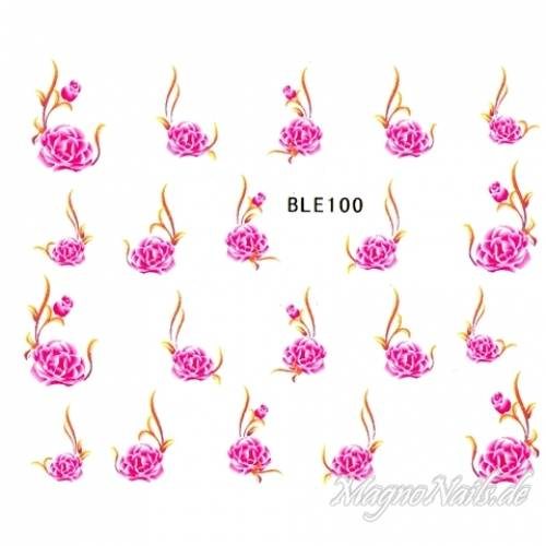 2D Nail Art One Stoke Sticker