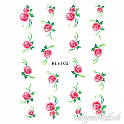 2D Nail Art One Stoke Sticker