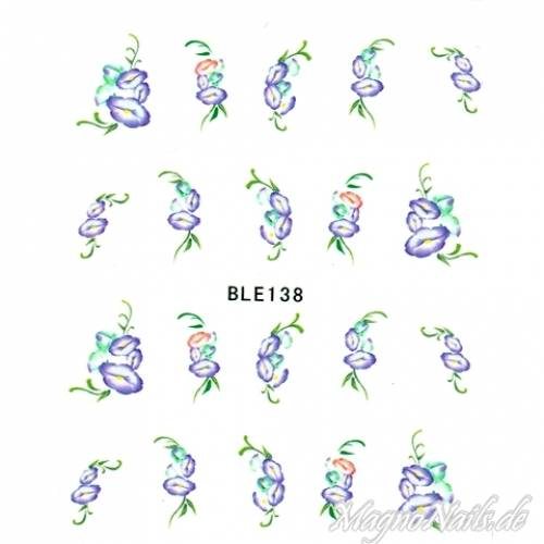 2D Nail Art One Stoke Sticker