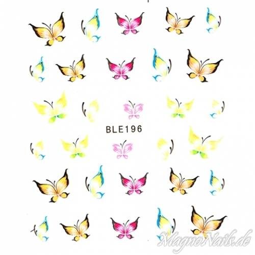 2D Nail Art One Stoke Sticker