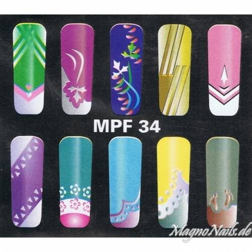 MPF 34 Airbrush Schablone
