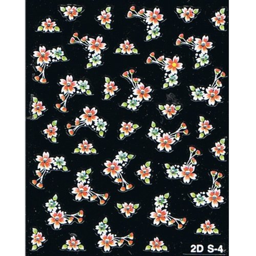 2D Nail Art Sticker