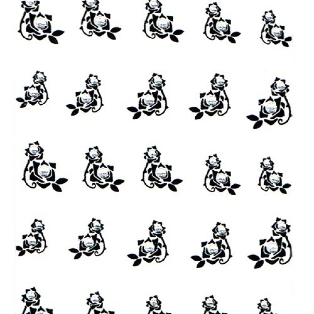 2D Nail Art Sticker