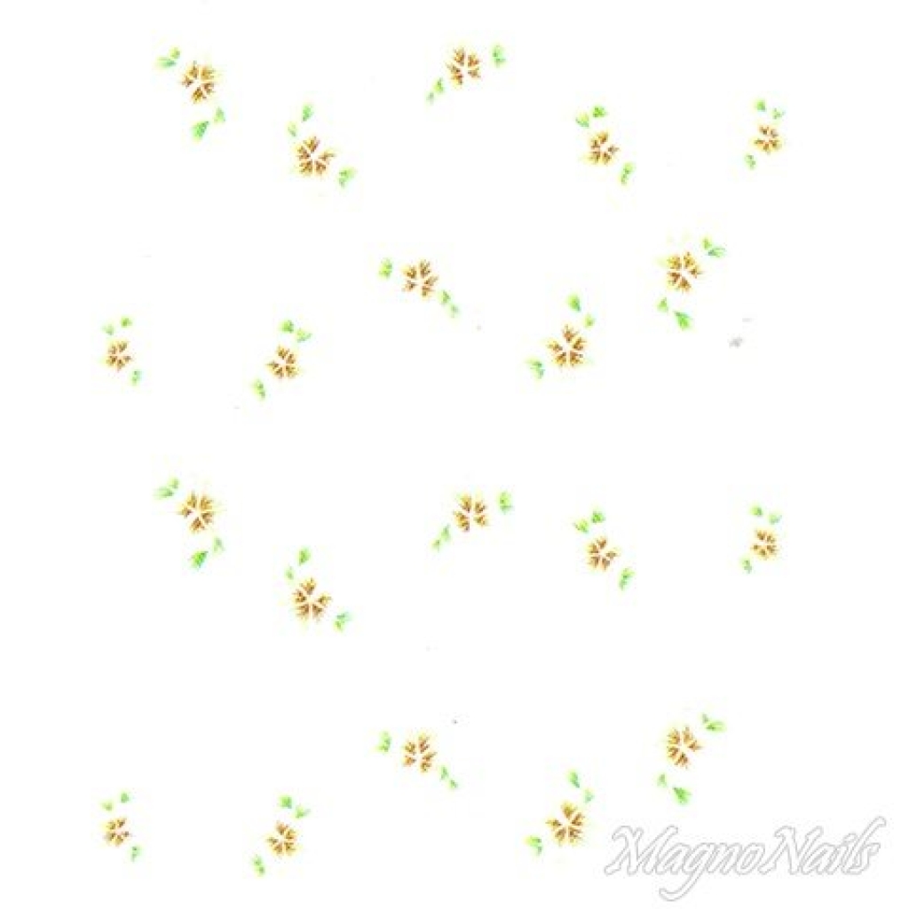 2D Nail Art One Stoke Sticker