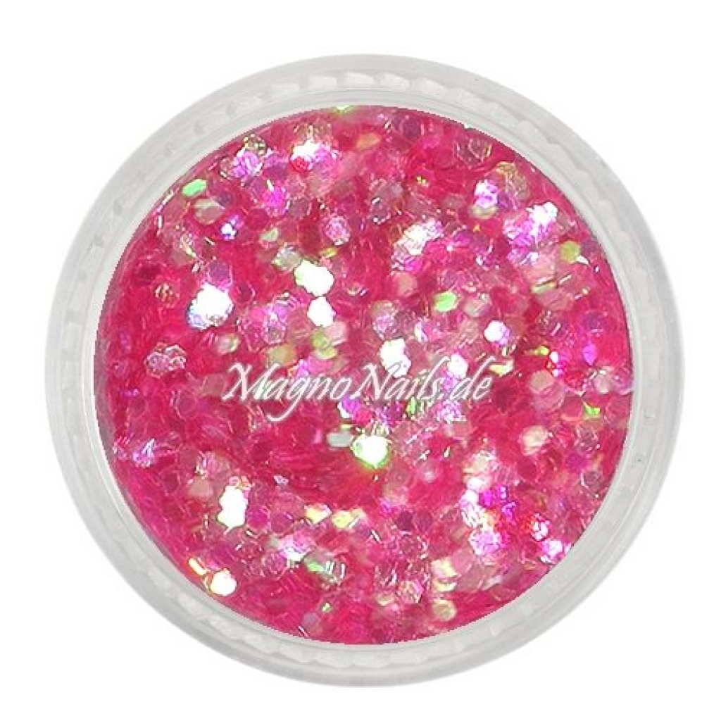 Nail Art Pailetten light pink 1mm Nägel Nails Nailart Nageldesign Nagel GlitzerPailetten
