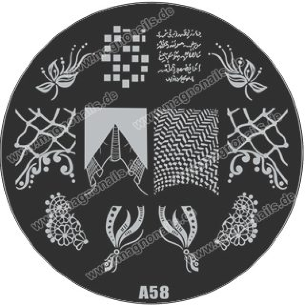 Nail Stamping Schablone