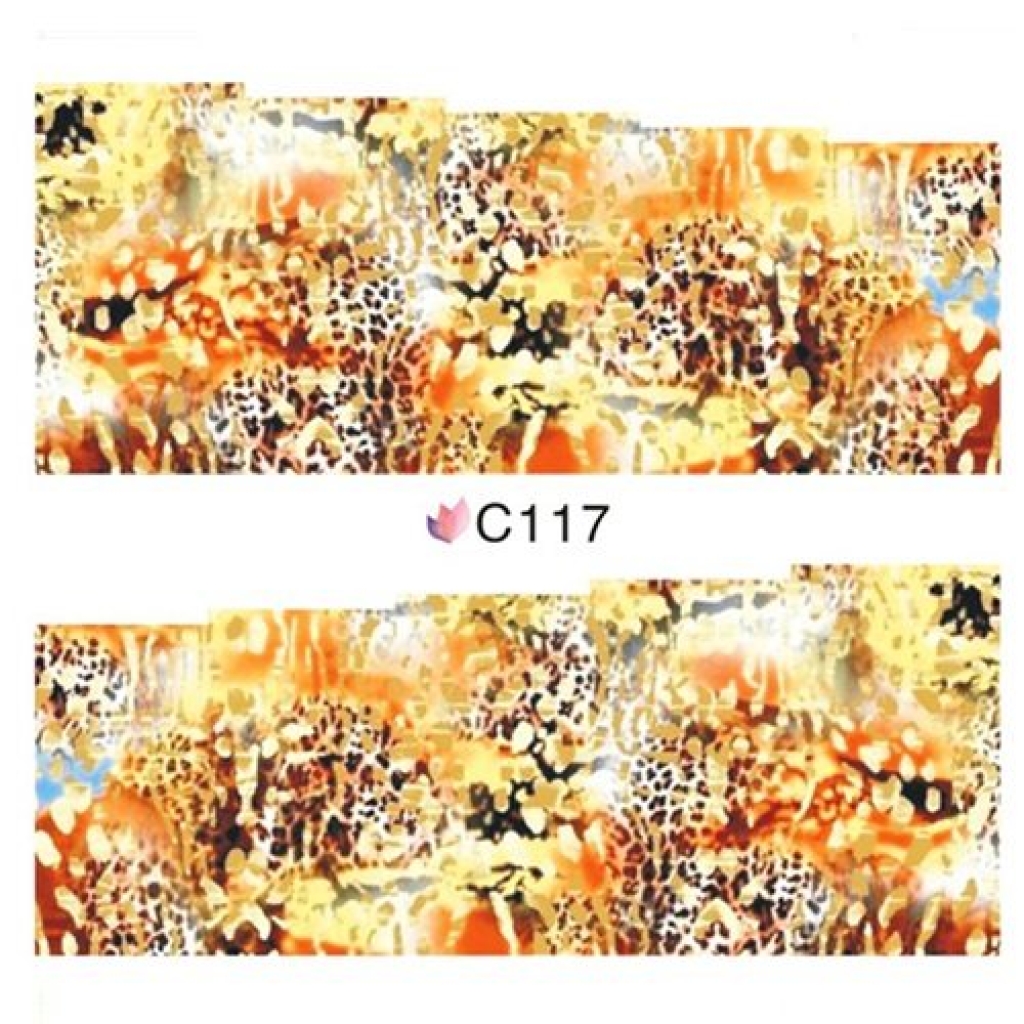 2D Nail Art One Stoke Sticker