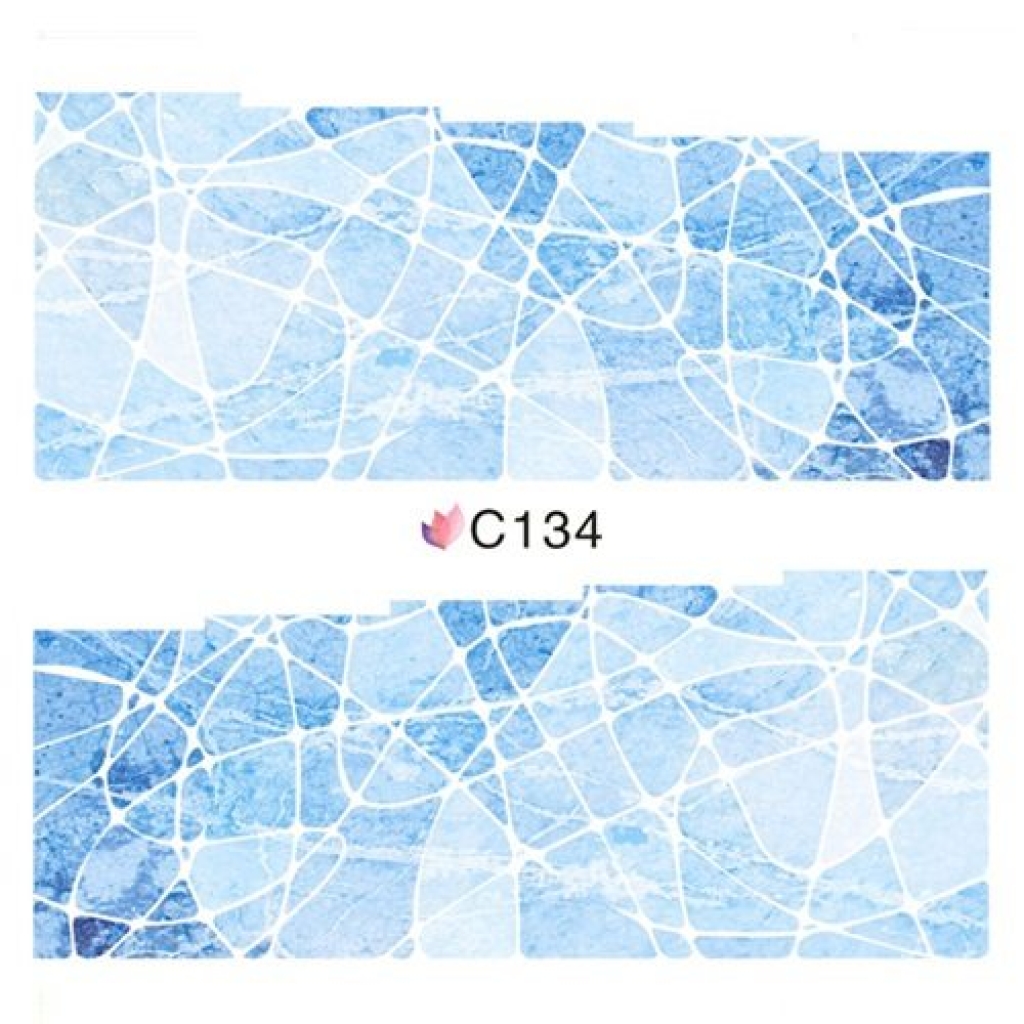 2D Nail Art One Stoke Sticker