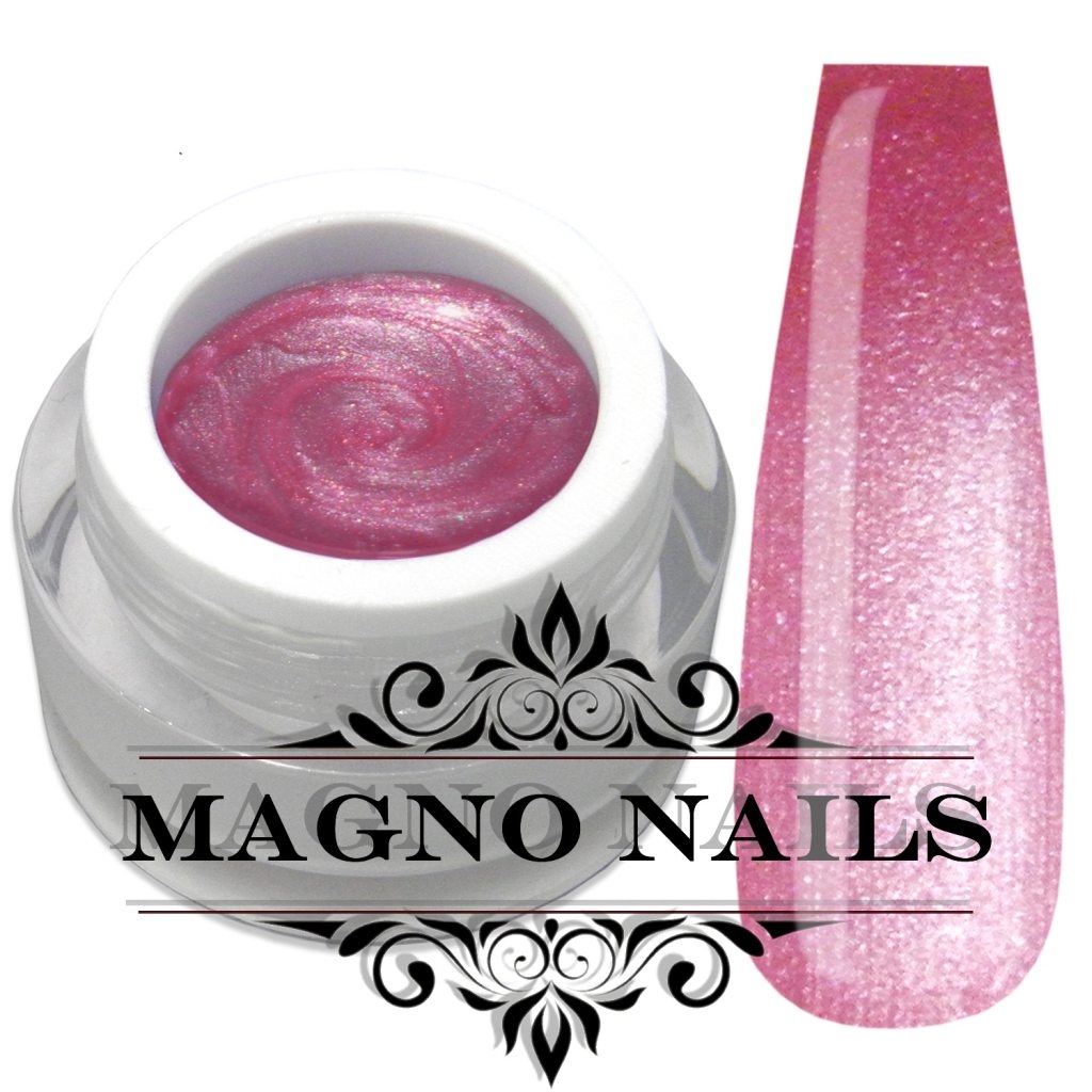 UV Gel - 720 - Metallic Gel Candy Nägel Nagelgel Dosen UV-Gel Color Gel Farbgel rosa Perl