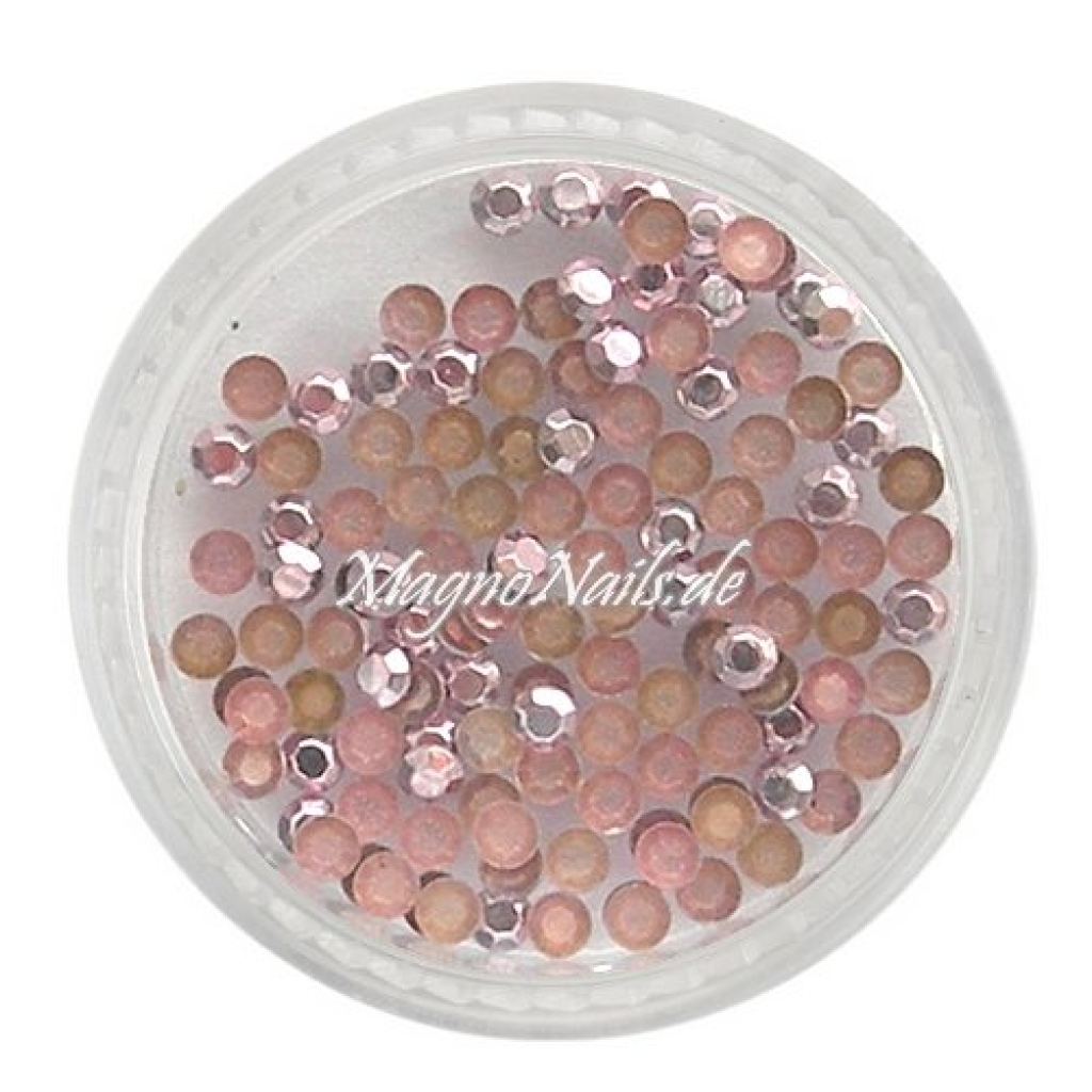 Metall Strasssteine - rosa Nail Nagelstudio Nägel Nailart Nail art