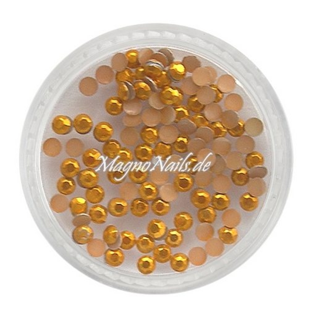 Metall Strasssteine - kupfer Nail Nagelstudio Nägel Nailart Nail art
