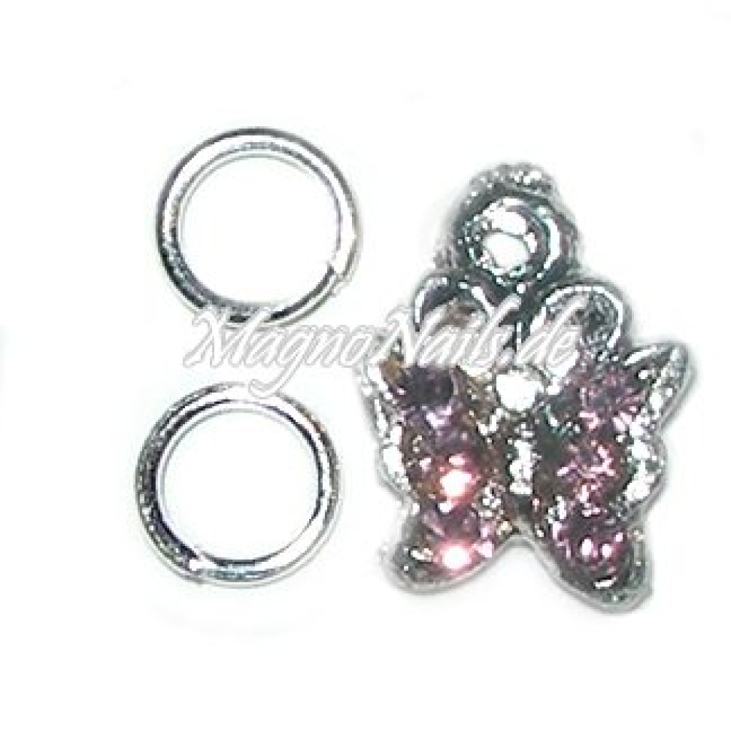 Nail Piercing Schmetterling Nageldesign Nägel Schmuck Nails 