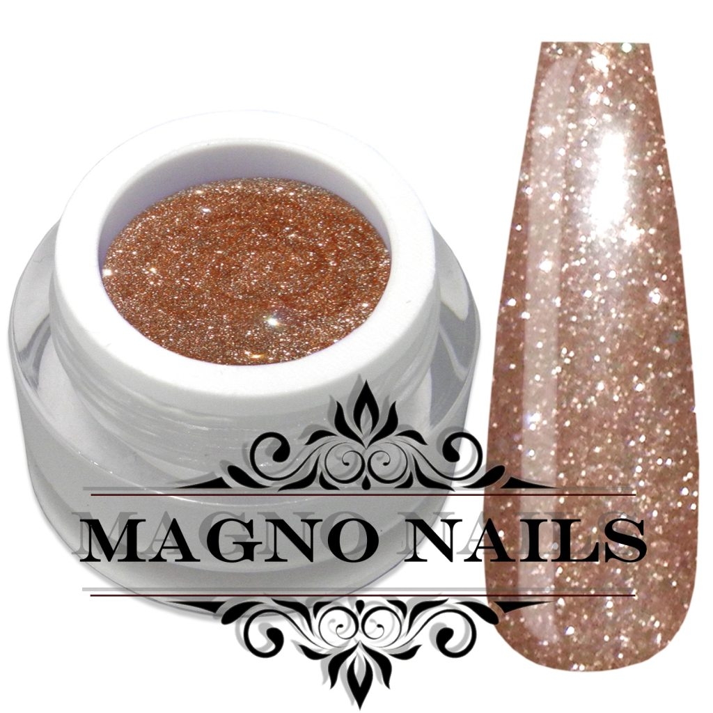 Braun Herbst Glitzer Glittergel Uv Gel