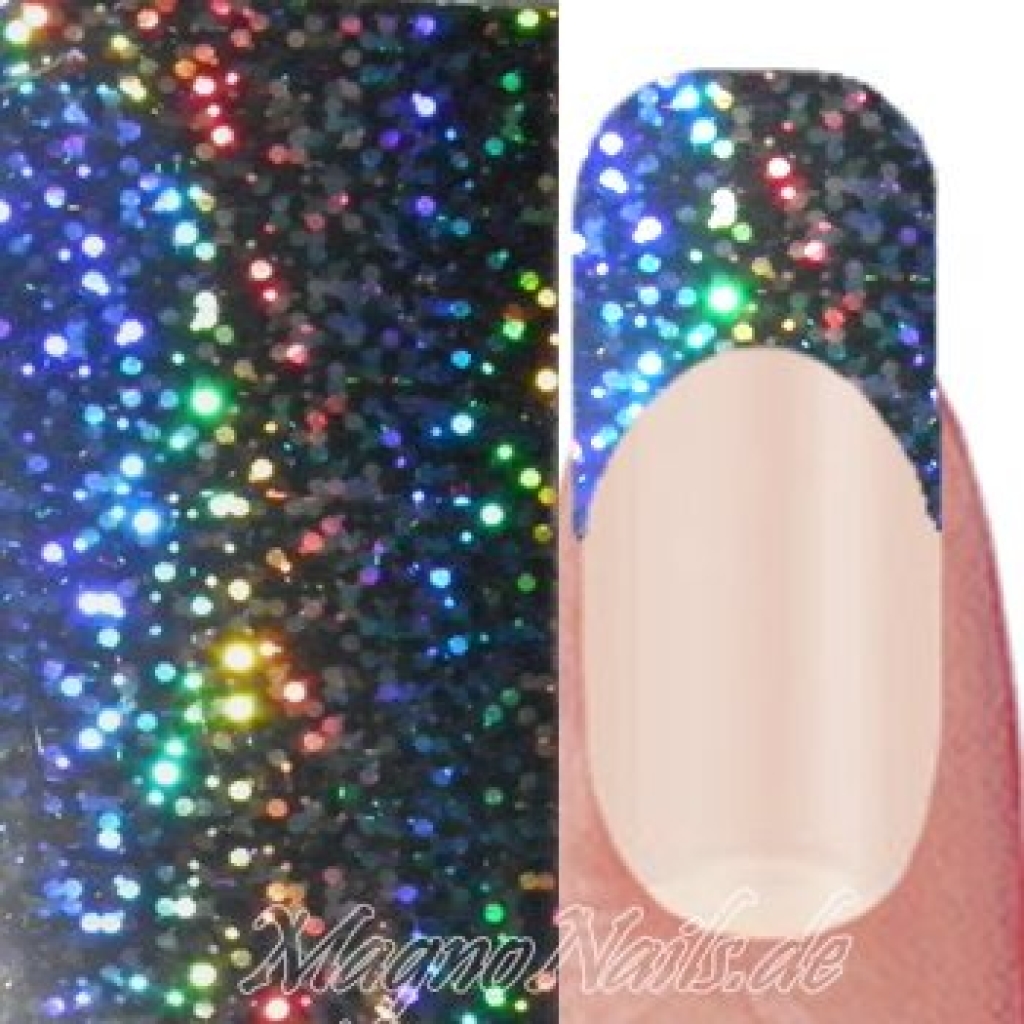 Nail Art Transfer Folie 1,5m - Nail Foil - Black Dots Nagelfolie Nageldesign Folie Tranferfolie Nailart