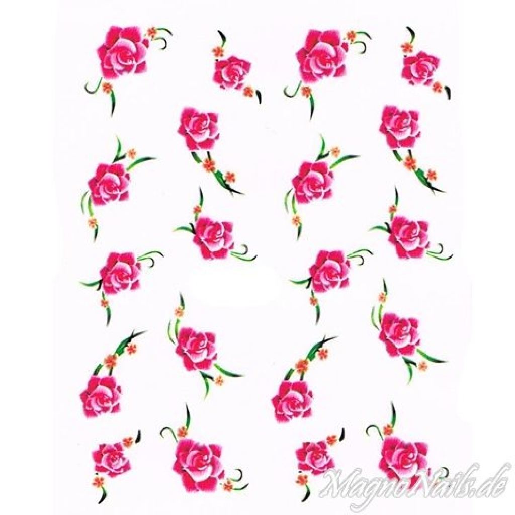 2D Nail Art One Stoke Sticker