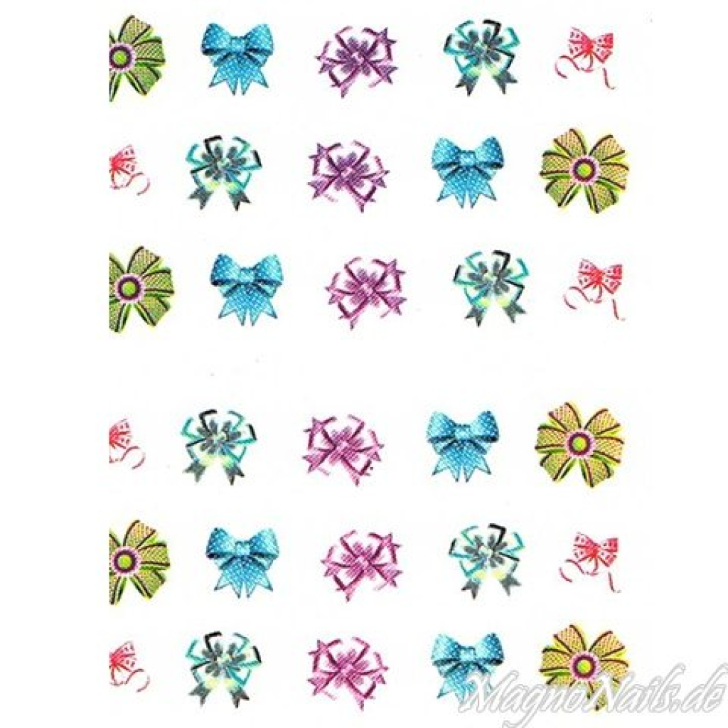 2D Nail Art One Stoke Sticker